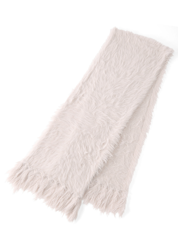 シャギーニットマフラー