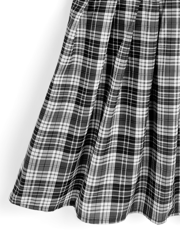 kkk【新品未使用タグ付き】メゾンスペシャルチェックキャミビスチェ MAISON SPECIAL(メゾンスペシャル) Checked Maxidressesチェック