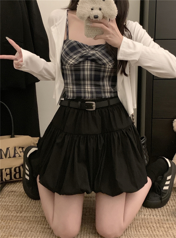 メゾンエシェルMaison Echelle⭐︎カラミチェックキャミソール