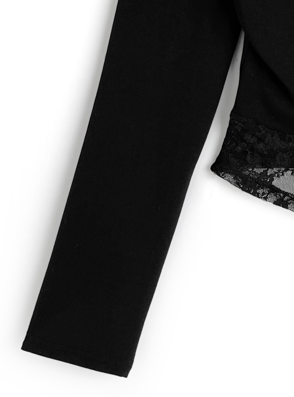 レースチョーカーワンショルダートップス