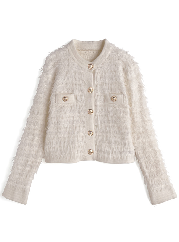 ラメシャギーニットカーディガン[ks175] | レディースファッション通販