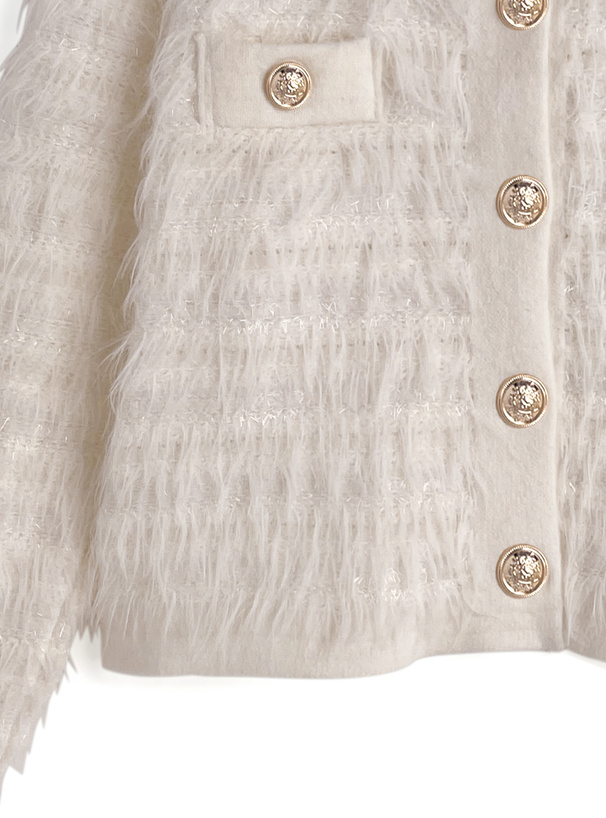 ラメシャギーニットカーディガン[ks175] | レディースファッション通販