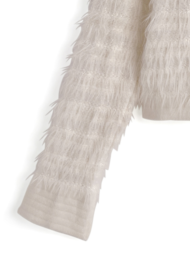 ラメシャギーニットカーディガン[ks175] | レディースファッション通販