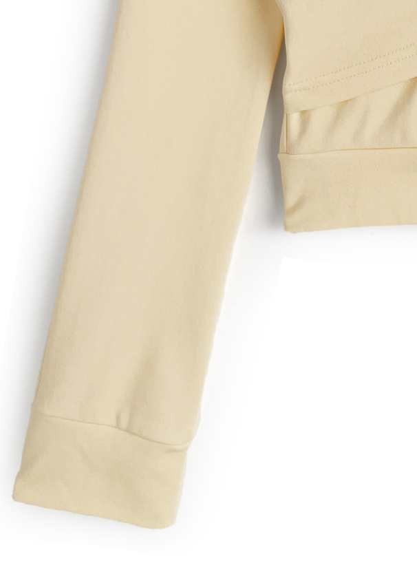 クロスデザインオフショルダートップス