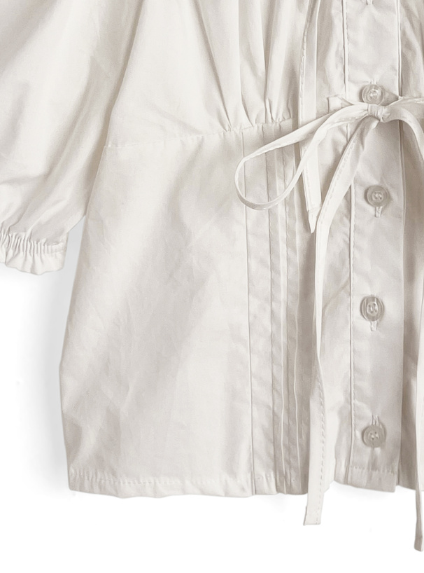 2Wayダブルリボンブラウス