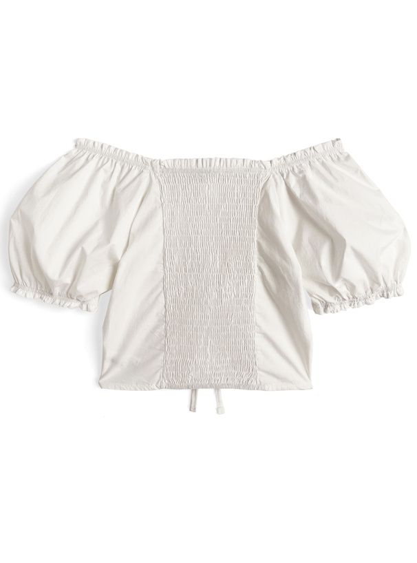 2Wayダブルリボンブラウス