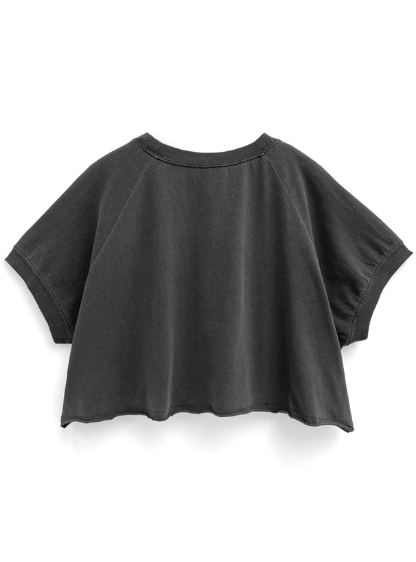 カットオフエンボスロゴTシャツ