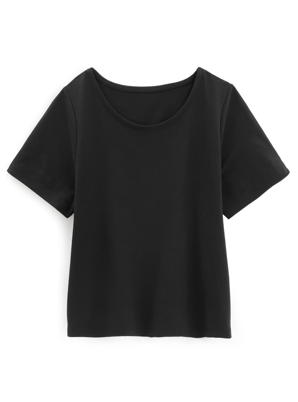 バックリボンチュールビスチェ×Tシャツアンサンブル