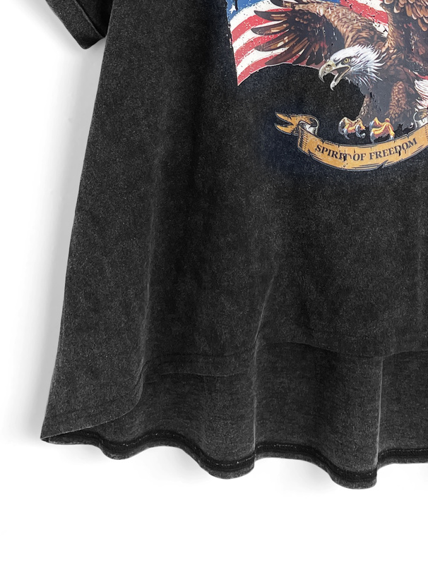 イーグルプリントTシャツ