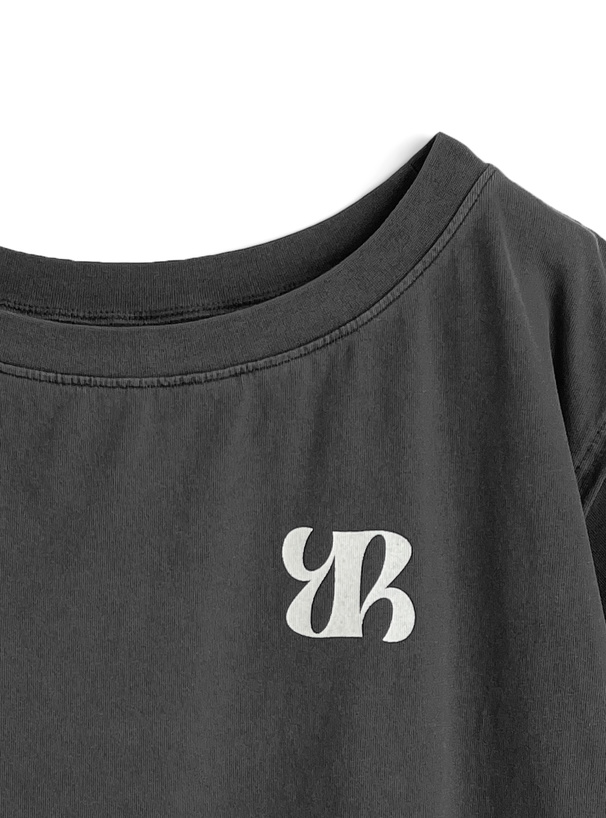 2Wayショート丈プリントTシャツ