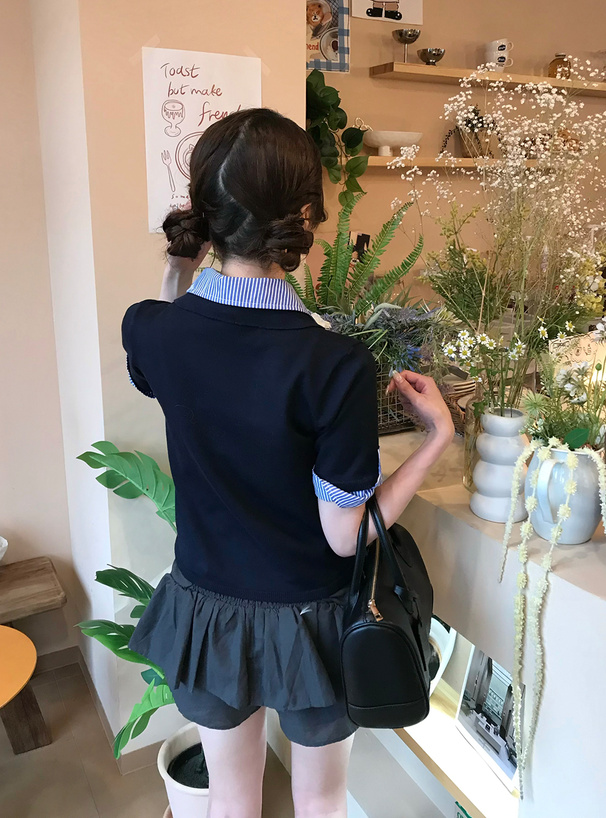 マイストラーダ アルページュ 袖刺繍　ニット　38 ネイビー 01_001.jpg?img_width=750