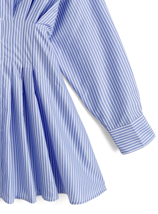 【美品】 N゜21 ビジュー装飾 ストライプ シャツ バックレース イタリア製 美品】 N゜21 ビジュー装飾 ストライプ シャツ バックレース