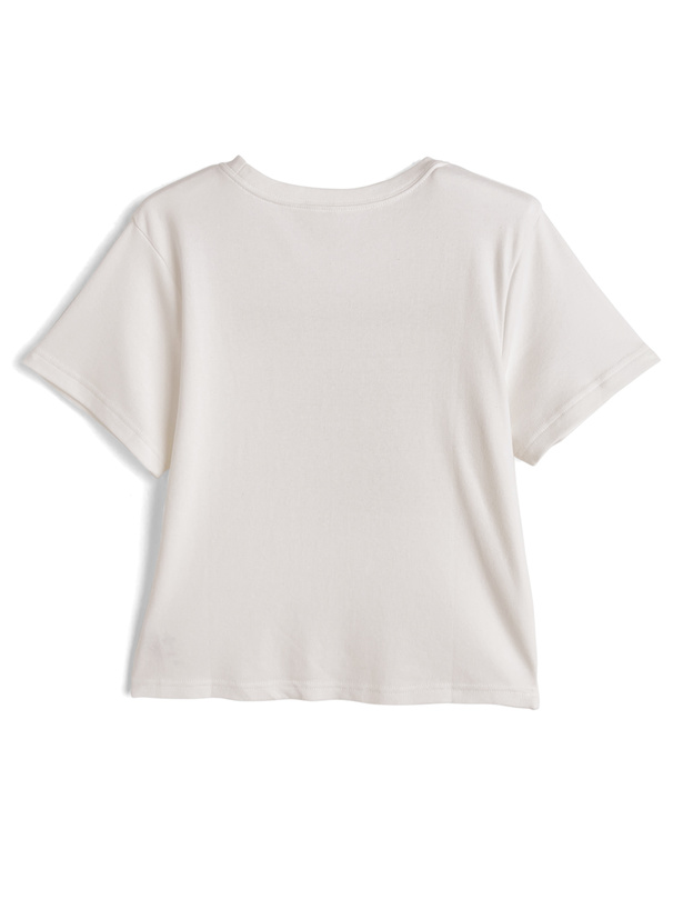 キャットプリントパールTシャツ