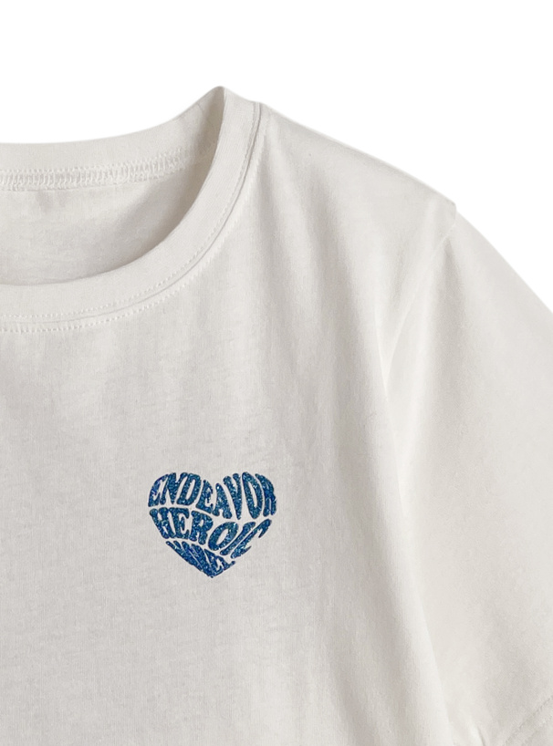 ラメハートロゴTシャツ