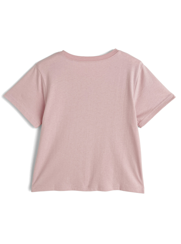 ラインストーンロゴTシャツ