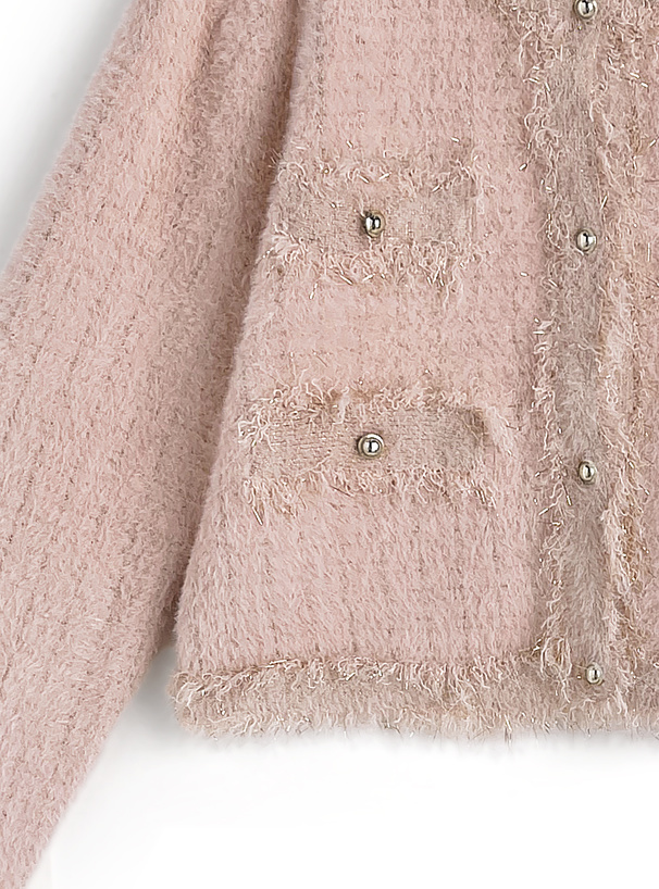 フリンジシャギーニットカーディガン[lt144] | レディース