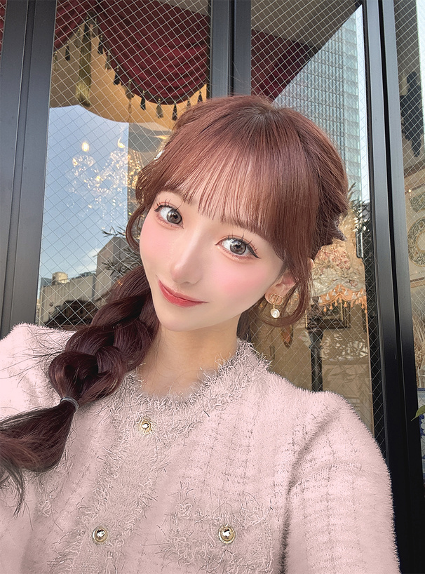 フリンジシャギーニットカーディガン