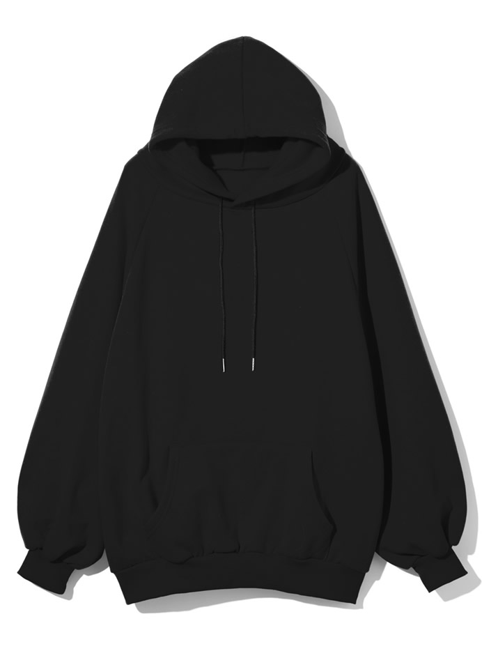 ボリュームスリーブビッグスエットパーカー