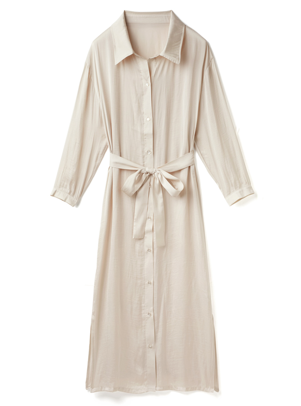 ウエストリボンシャツワンピース Mb1099 レディースファッション通販のグレイル Grl 公式