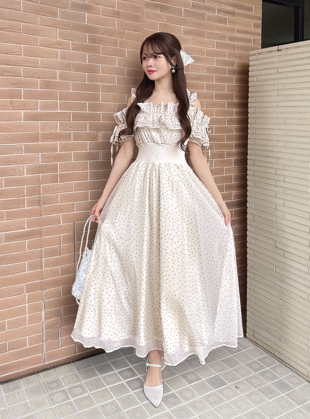 SALE!【sifeel/シフィール】マーメイドワンピースドレス/フリル