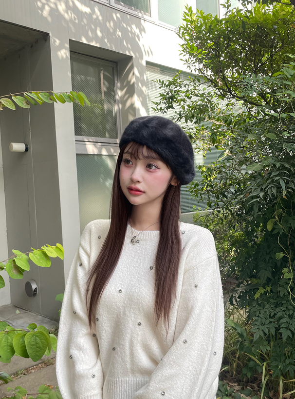 ビジューニットトップス[mb1607] | レディースファッション通販の