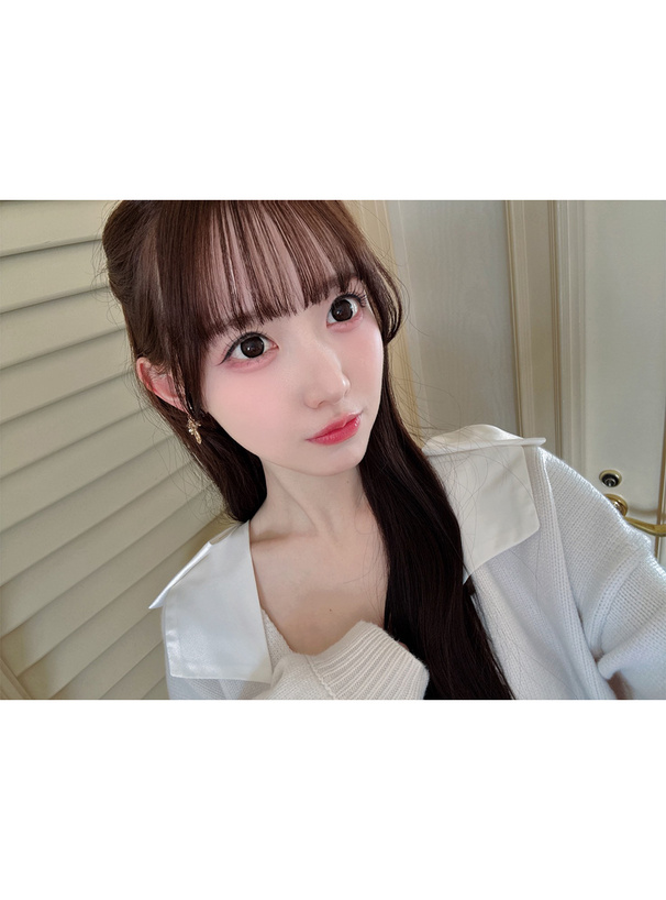 ショルダーリボンニットカーディガン