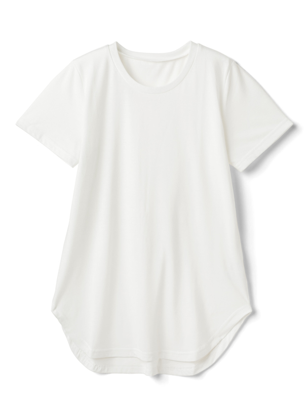 透かし編みニットキャミソールXTシャツセットアップ