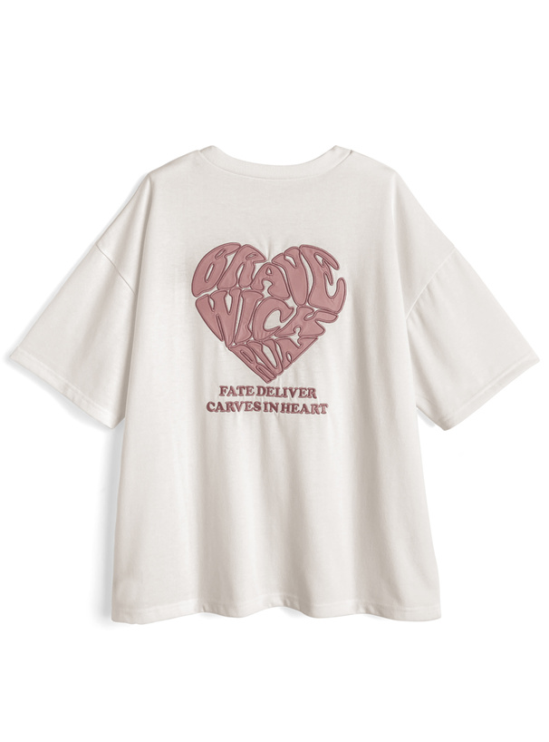 RILY ハートロゴTシャツ RILY ハートロゴTシャツ RILY | 【RILY Vintage collection