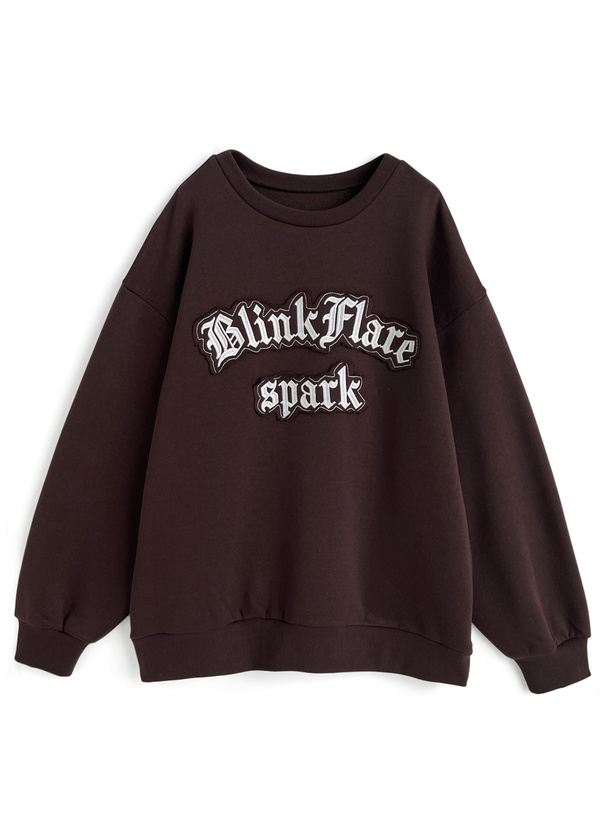 ロゴ刺繍スウェットトップス[mf045] | レディースファッション通販の