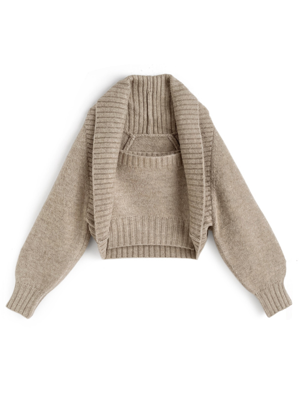 ILLIT アイリット BEB ボレロ×ベアトップニットアンサンブル