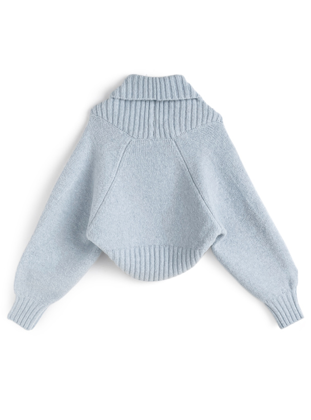 ILLIT アイリット BEB ボレロ×ベアトップニットアンサンブル