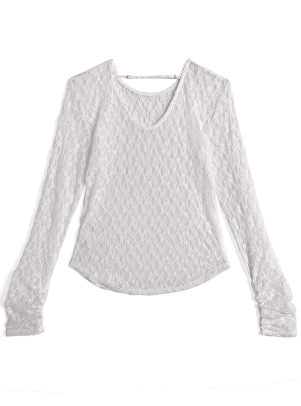 バックストラップレーストップス