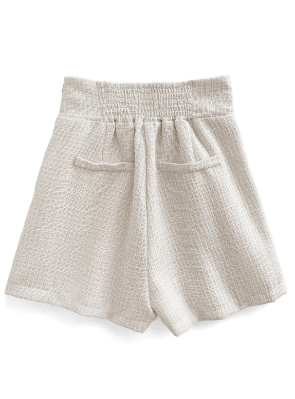 タックラメツイードフレアショートパンツ[mh32] | レディース