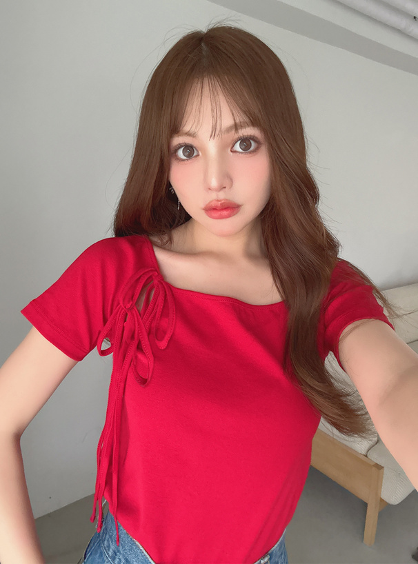 2WayリボンTシャツ