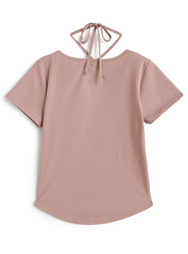 2WayリボンネックTシャツ