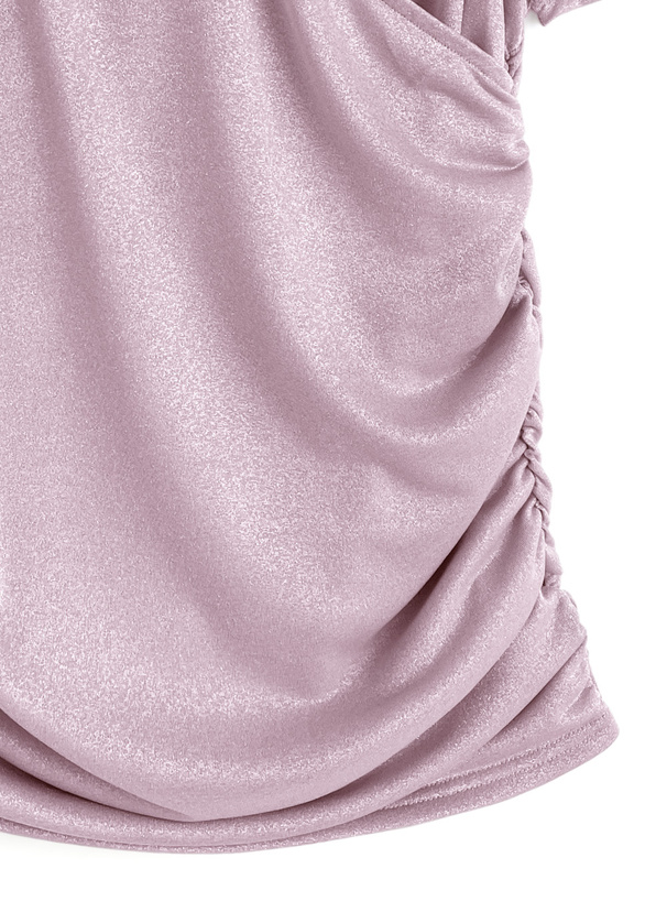 ヴィヴィアン　ラメ　リボントップス ヴィヴィアン ラメ リボントップス Vivienne Westwood（シャツ