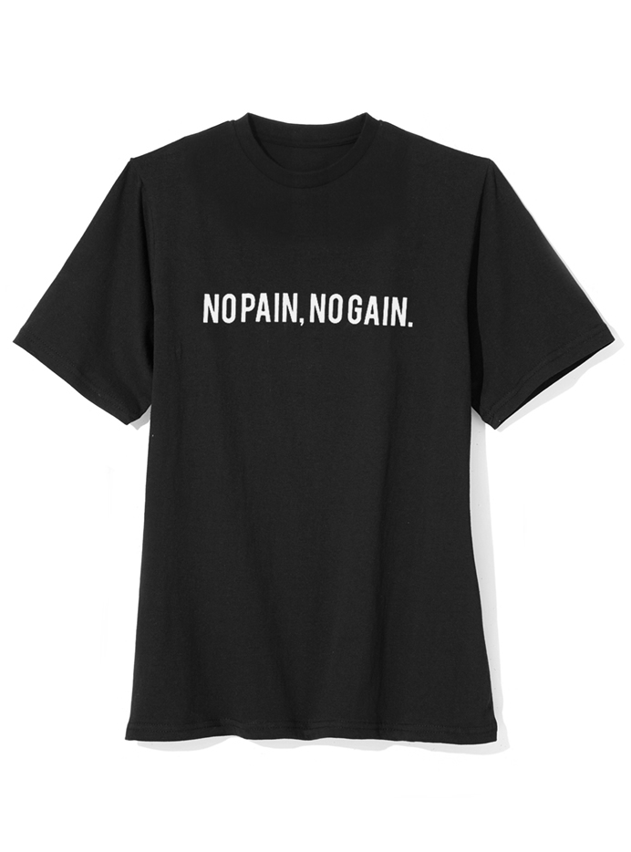 メッセージロゴTシャツ