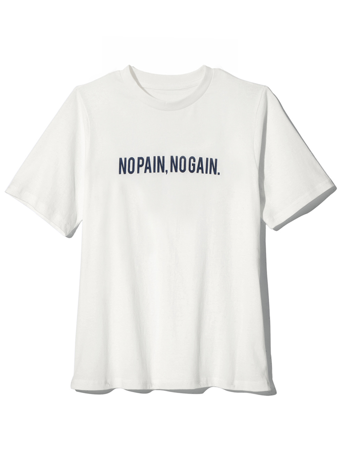 メッセージロゴTシャツ