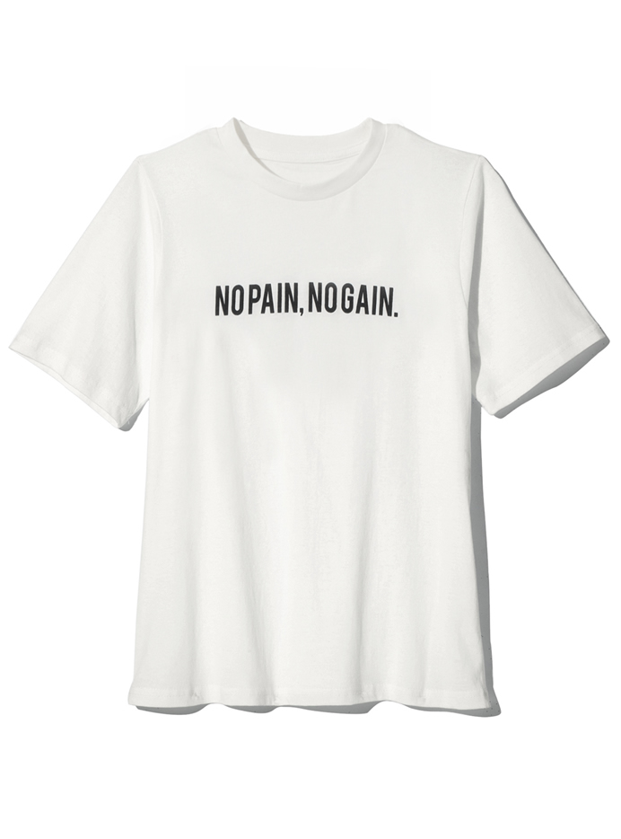 メッセージロゴTシャツ