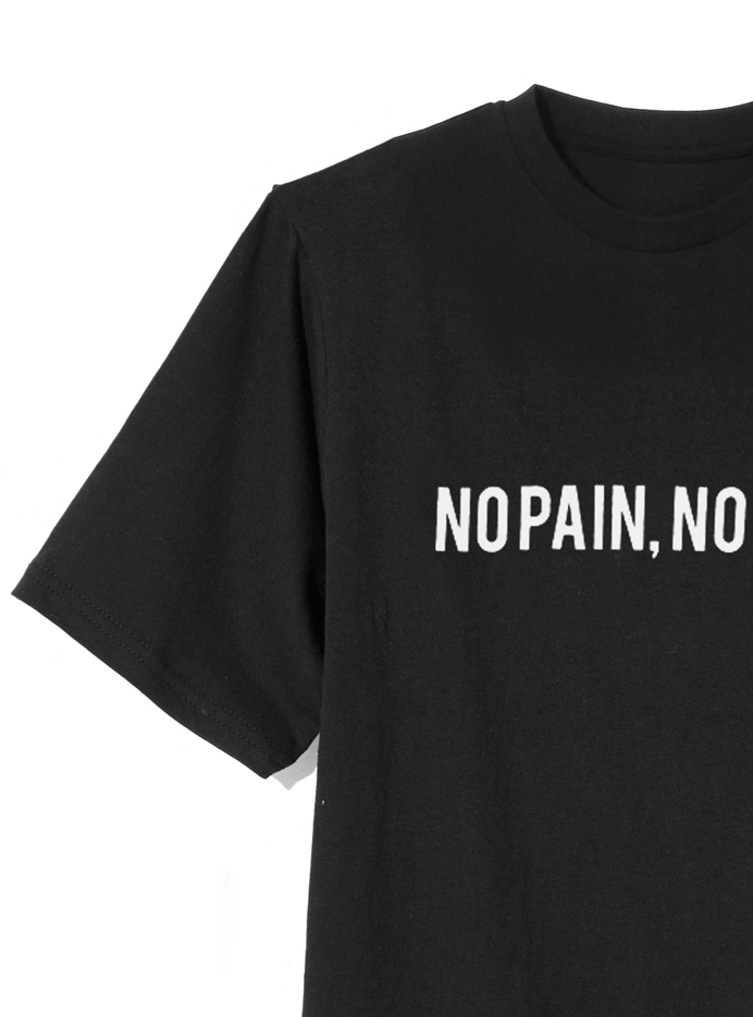 メッセージロゴTシャツ