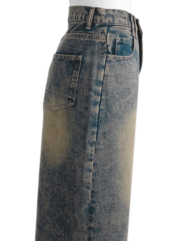 ハーフデニムパンツ