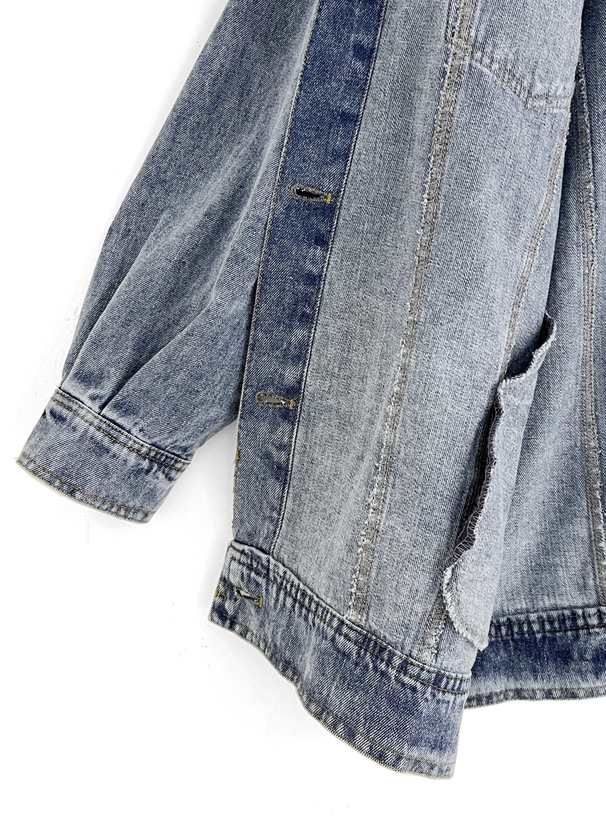 オーバーシルエットデニムジャケット[nk29] レディースファッション通販のグレイル(GRL)【公式】