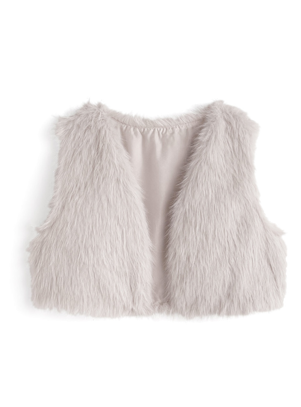 シャギーファーベスト[nk90] | レディースファッション通販のグレイル