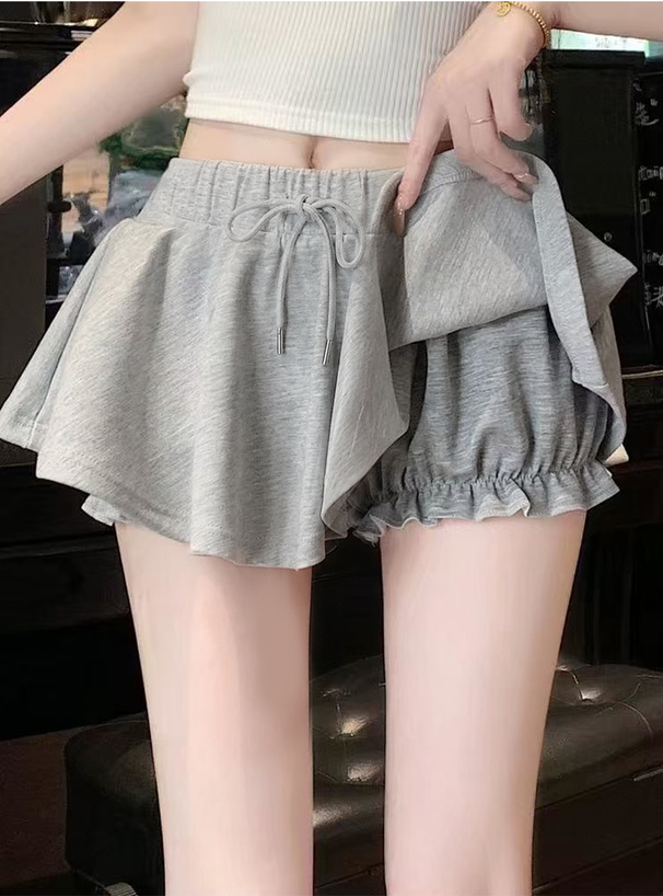 フレアミニスカートパンツ