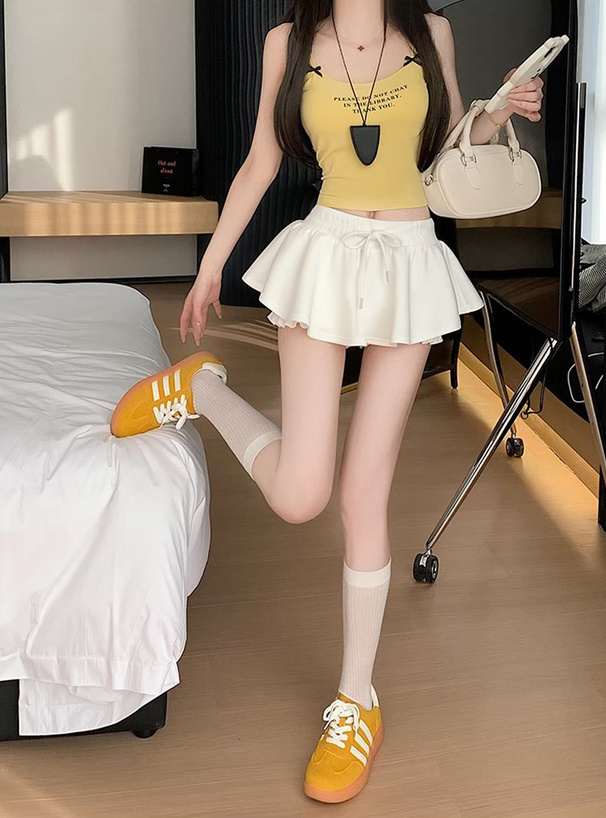 フレアミニスカートパンツ