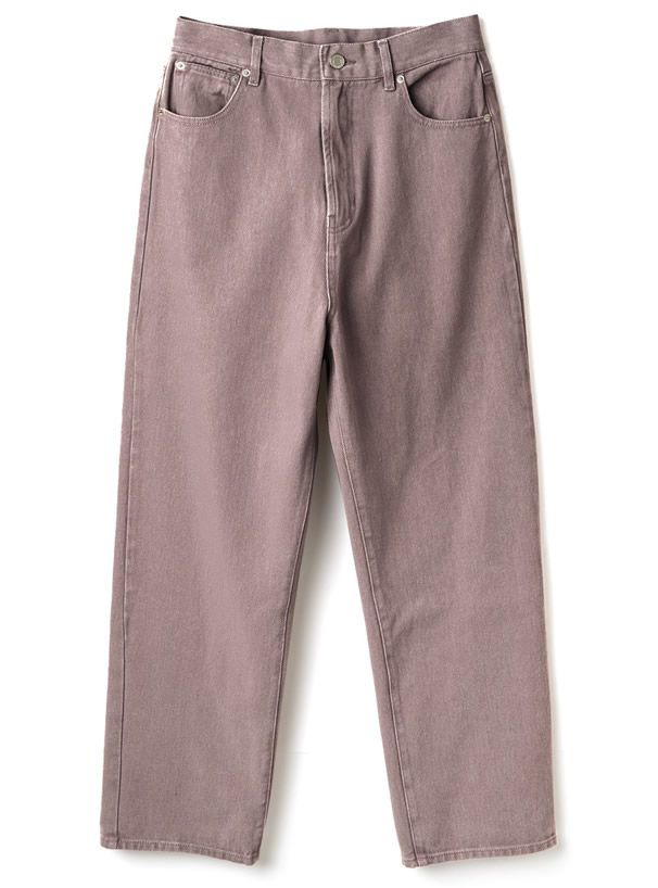 フラッシャー付きカラーデニムストレートパンツ On059 レディースファッション通販のグレイル Grl 公式