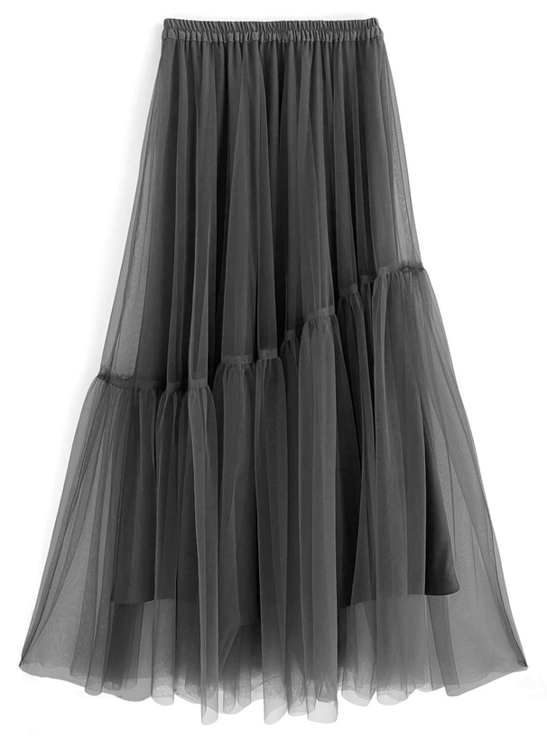 ティアードチュールスカート[on200] | レディースファッション通販の 