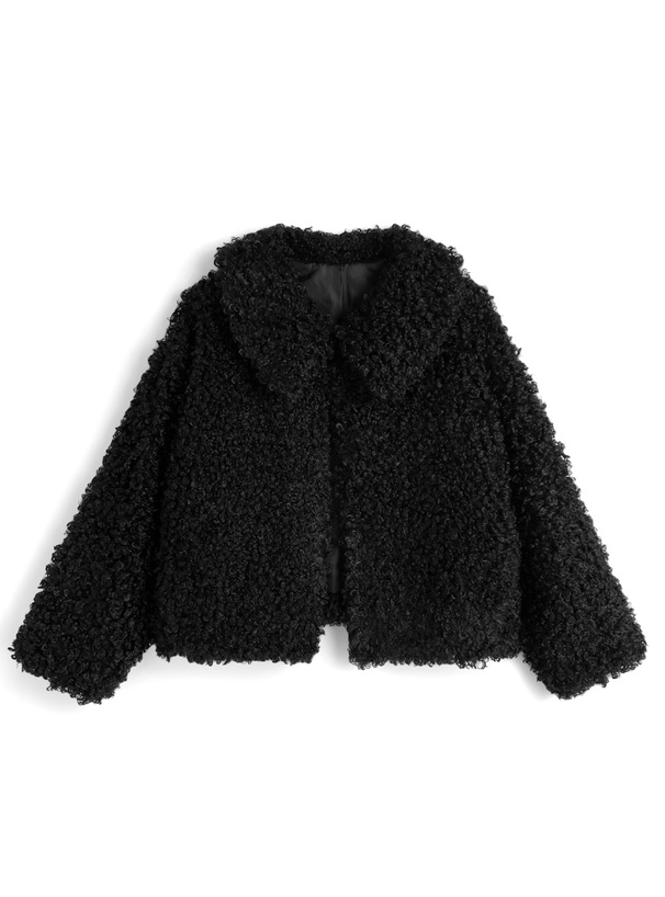 プードルファービッグカラージャケット[on311] | レディース