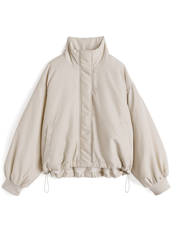 中綿スタンドカラーモンスターコート