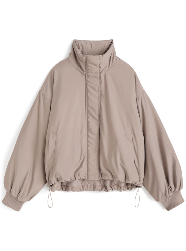 中綿スタンドカラーモンスターコート